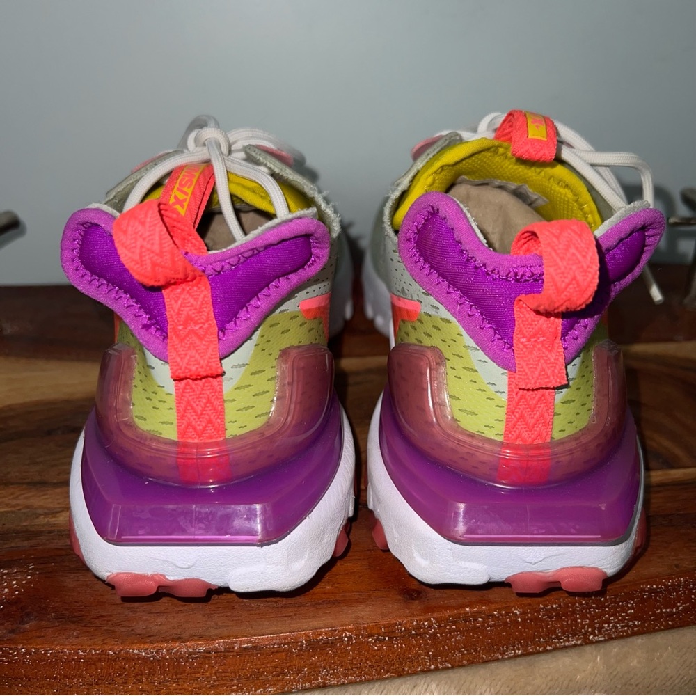 Nike React Vision “DMX” Multicolor Sneakers Women’s US 9 - Picture 8 of 9